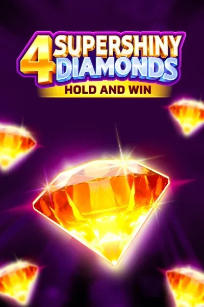 4 Supershiny Diamonds: Hold and Win machine à sous — Spinfin Casino