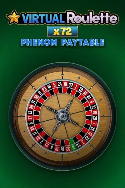 Virtual Roulette Phenom x72 chez Spinfin Casino